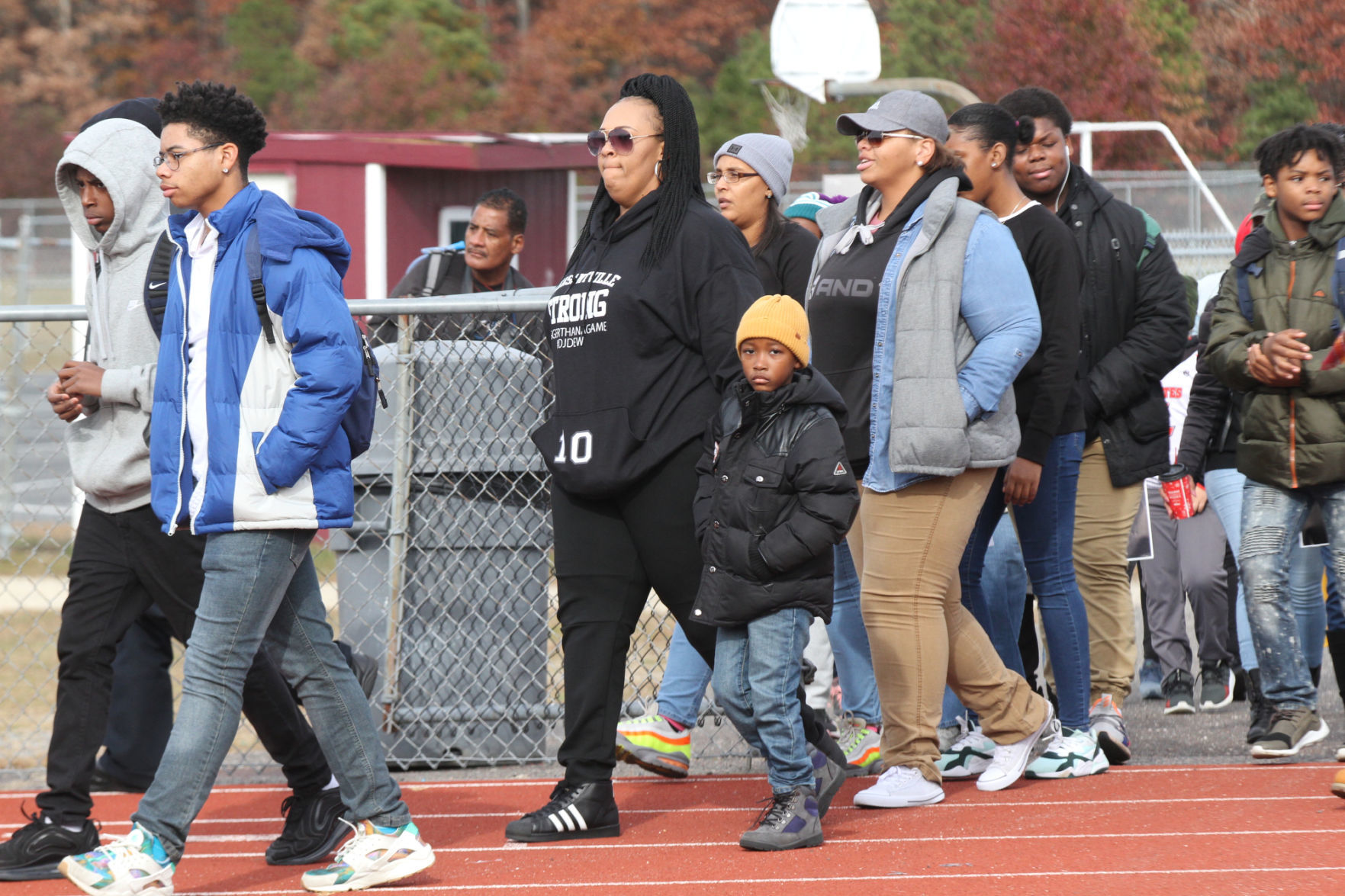 Pleasantville peace march